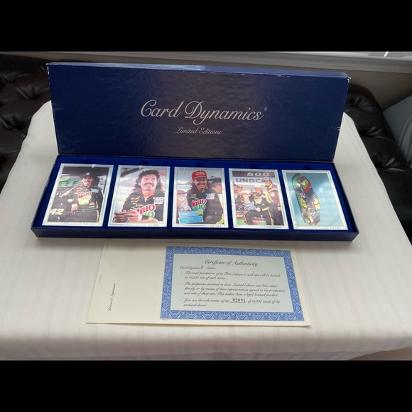Dynamics Trading Card Set First Edition NASCAR Kyle Petty Mello Yellow #42 Dynamics Trading Card Set First Edition NASCAR Kyle Petty Mello Yellow #42